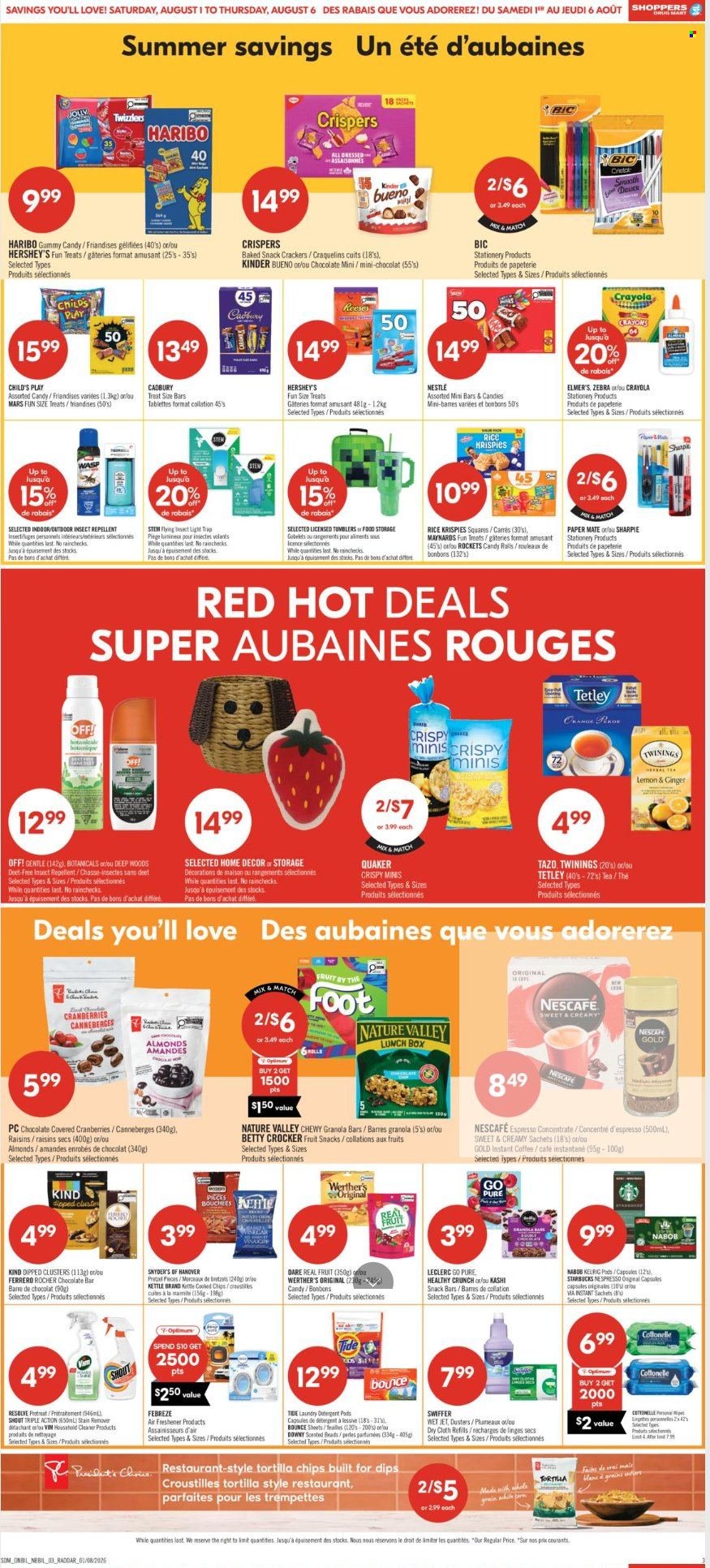 SHOPPERS DRUG MART flyer - From Saturday August 01, 2026