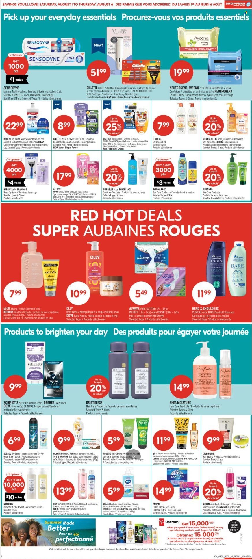 SHOPPERS DRUG MART flyer - From Saturday August 01, 2026