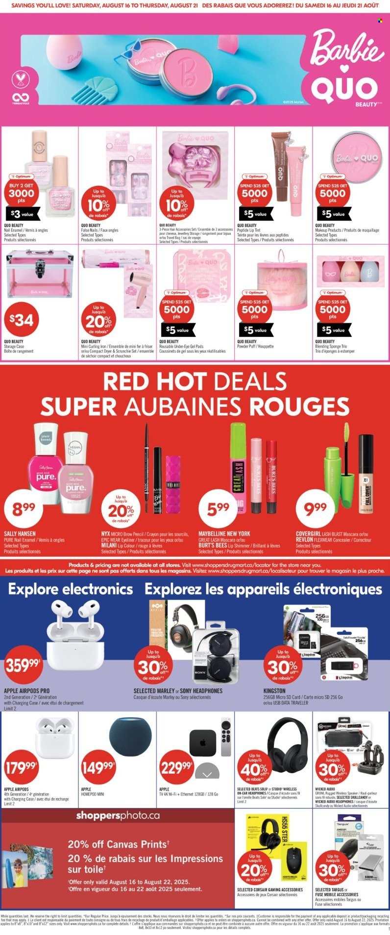 SHOPPERS DRUG MART flyer - From Saturday August 16, 2025