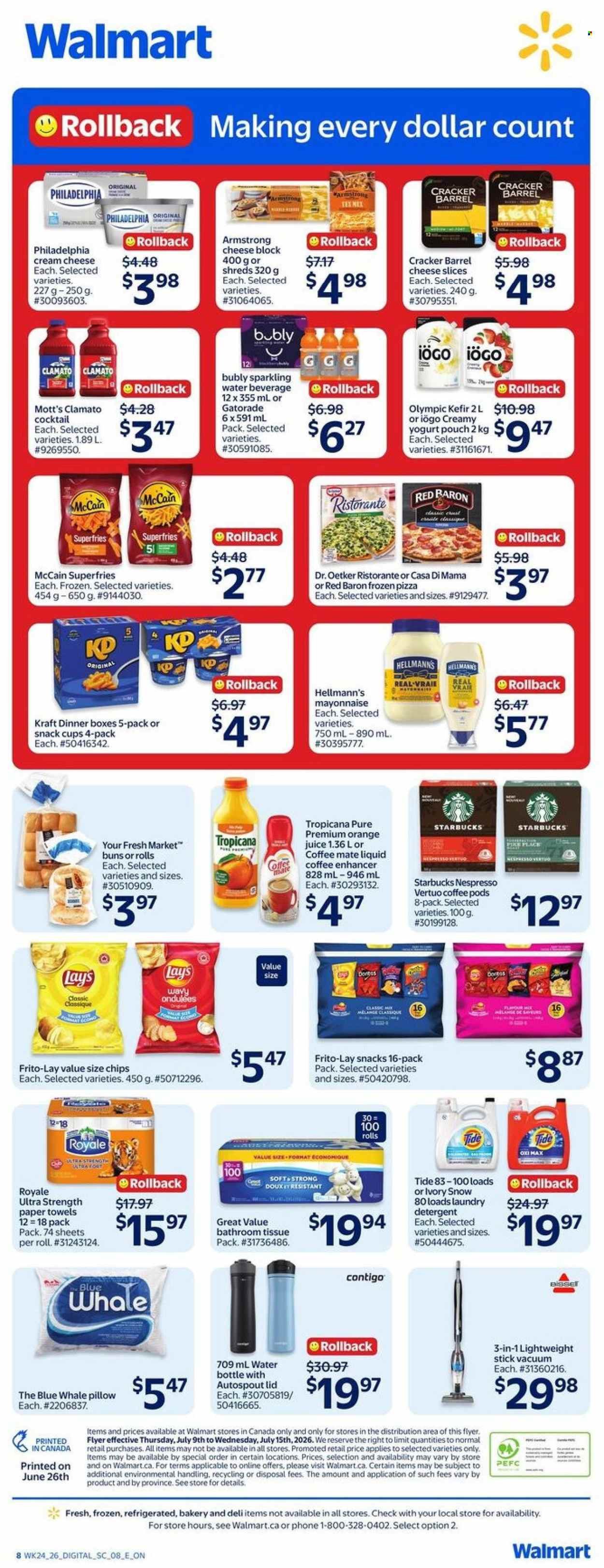 WALMART flyer - From Thursday July 09, 2026