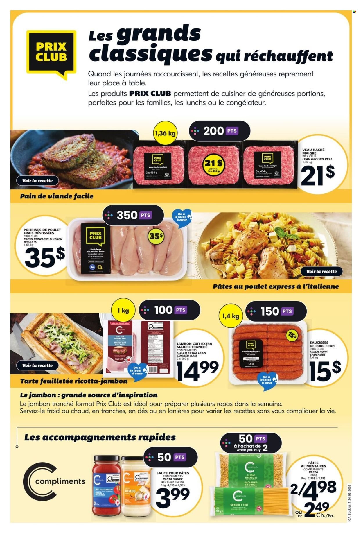 IGA flyer - Fall Booklet