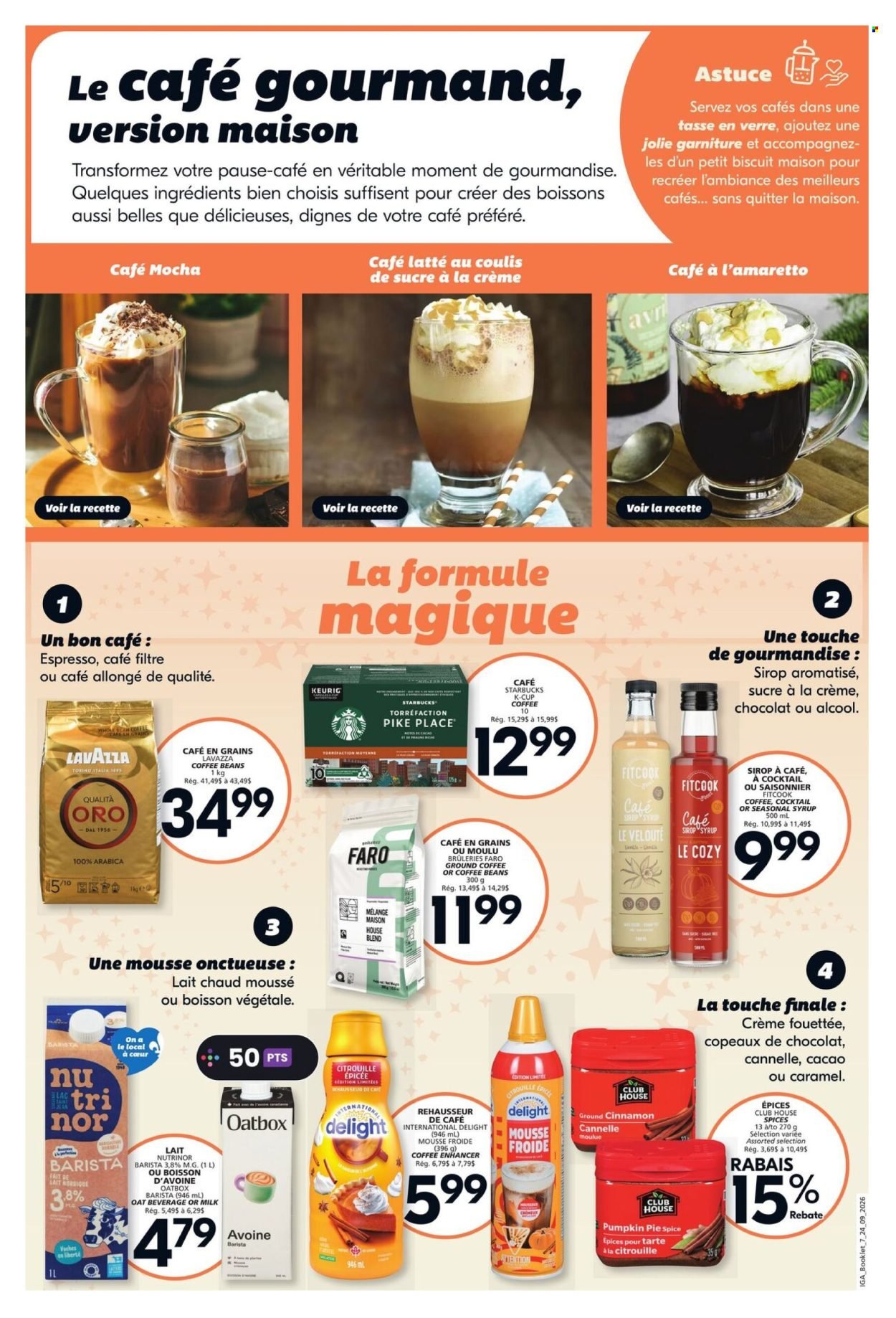 IGA flyer - Fall Booklet