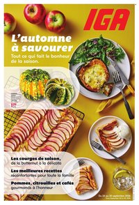 IGA flyer - Fall Booklet