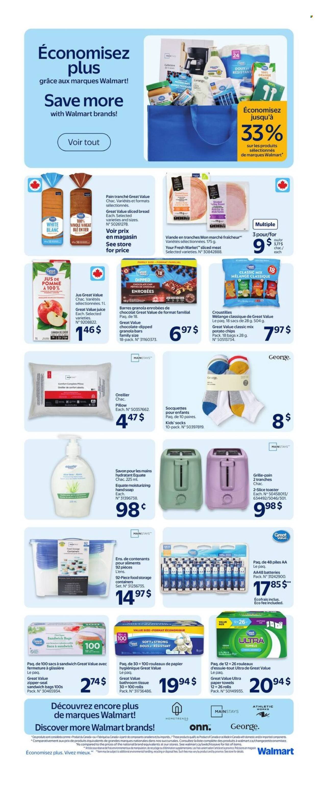 WALMART flyer - From Thursday September 04, 2025