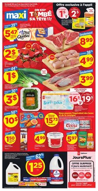 MAXI flyer - Circulaire hebdomadaire