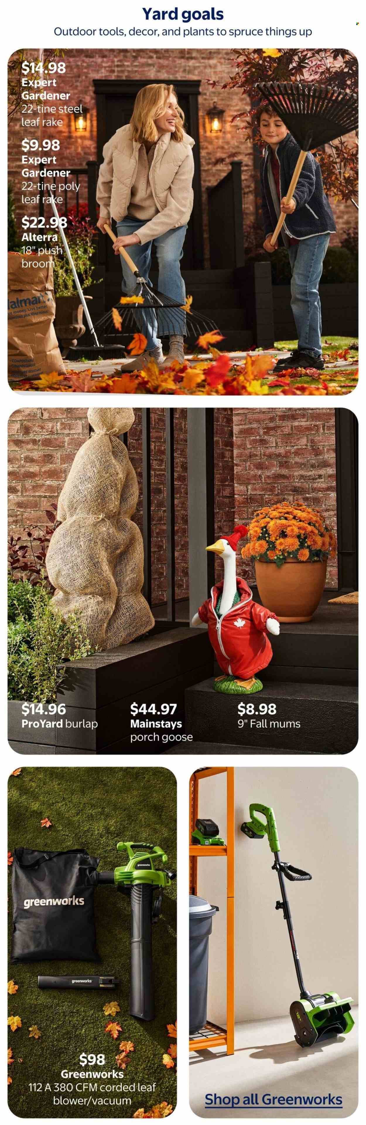 WALMART flyer - Ready for Fall