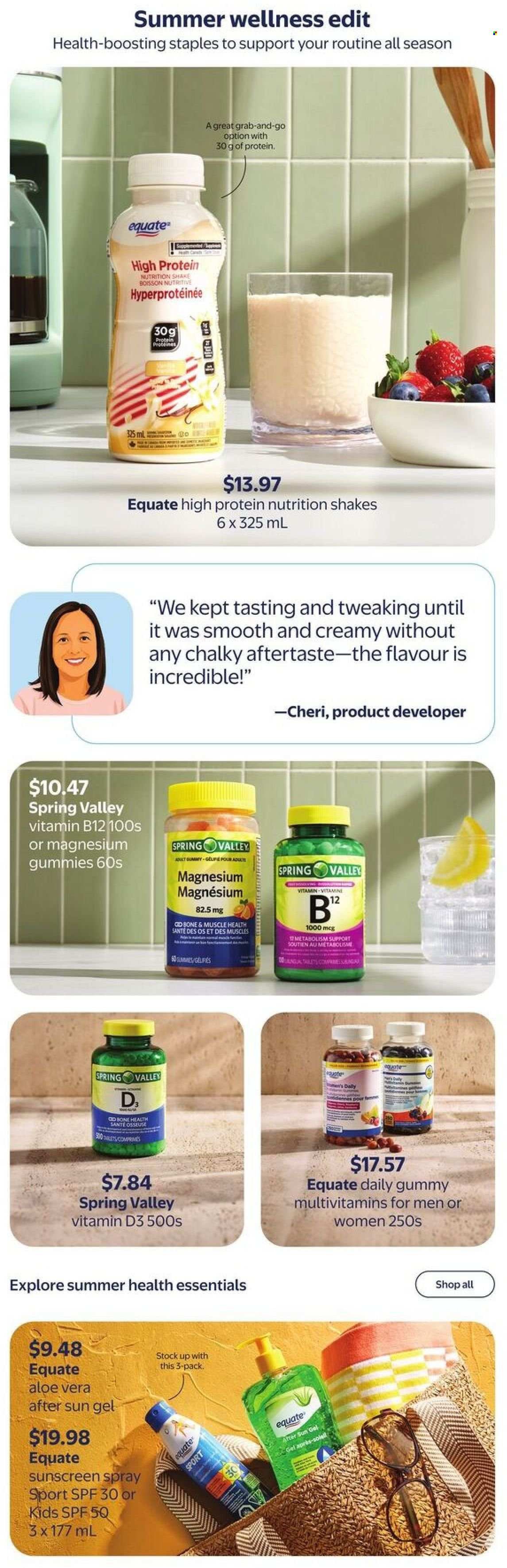 WALMART flyer - Savour Summer