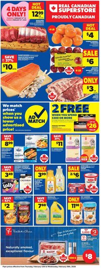 REAL CANADIAN SUPERSTORE flyer - Weekly Flyer (2026-02-12 - 2026-02-18)