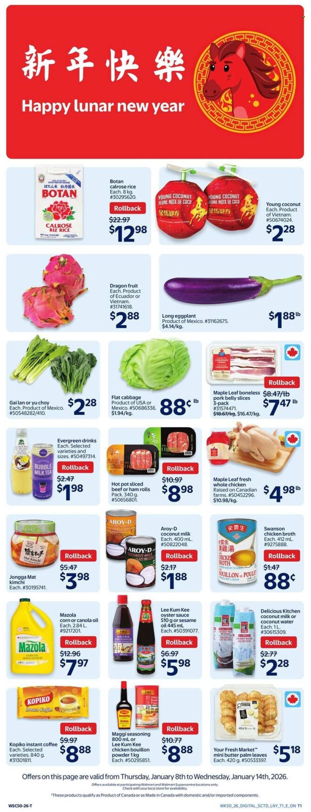 WALMART flyer - From Thursday January 08, 2026