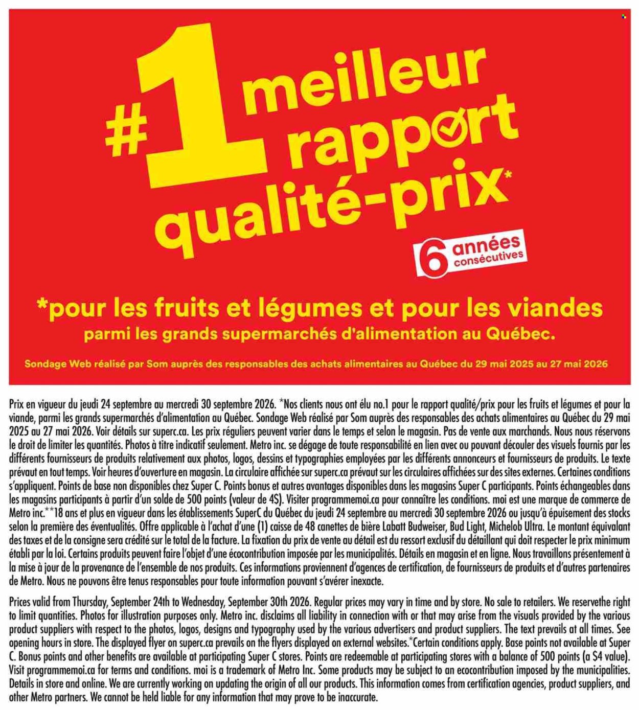 SUPER C flyer - Weekly Flyer