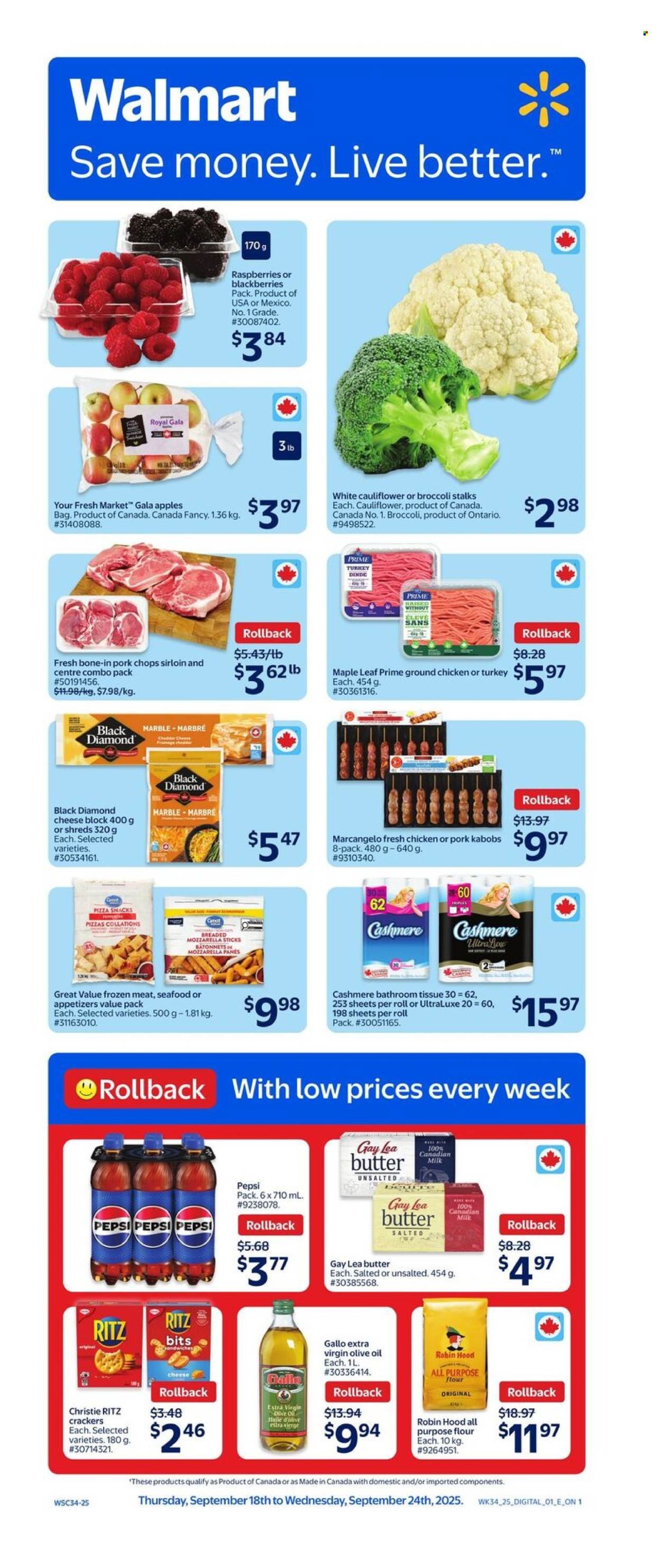 WALMART flyer - From Thursday September 18, 2025