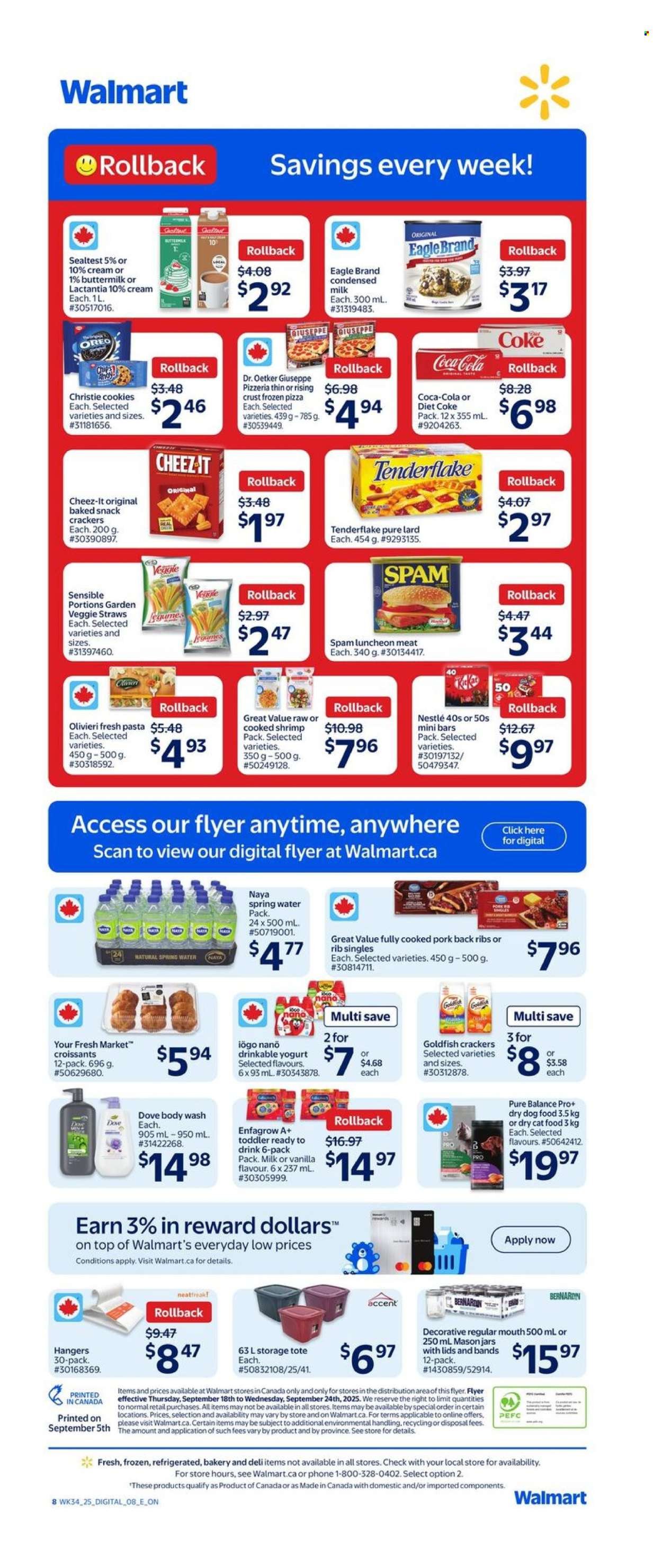 WALMART flyer - From Thursday September 18, 2025