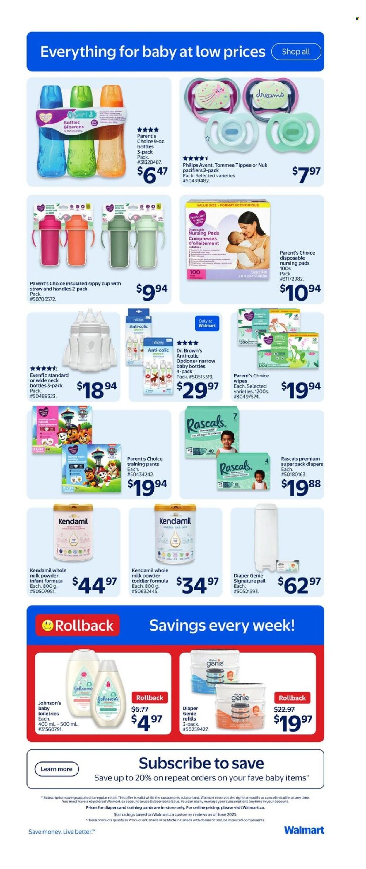 WALMART flyer - From Thursday September 18, 2025