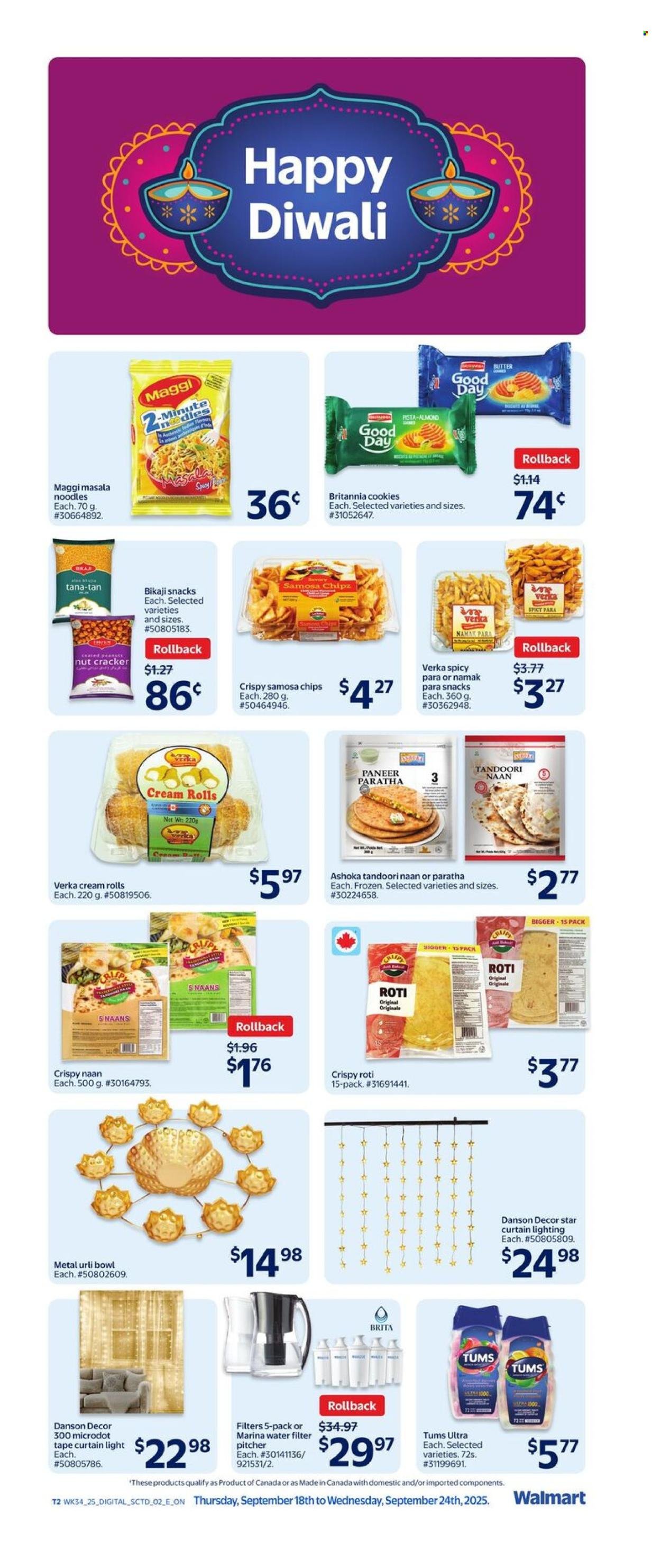 WALMART flyer - From Thursday September 18, 2025