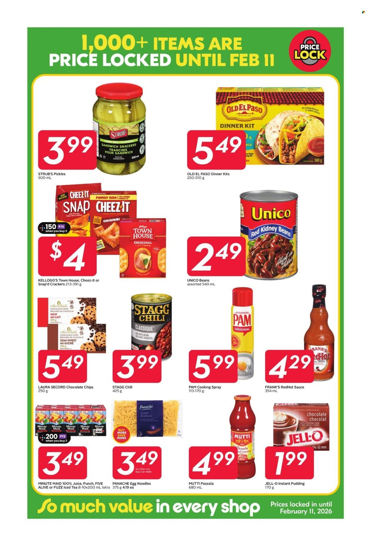 SOBEYS flyer - Price Locked
