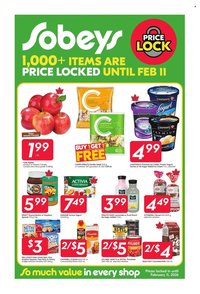 SOBEYS flyer - Price Locked