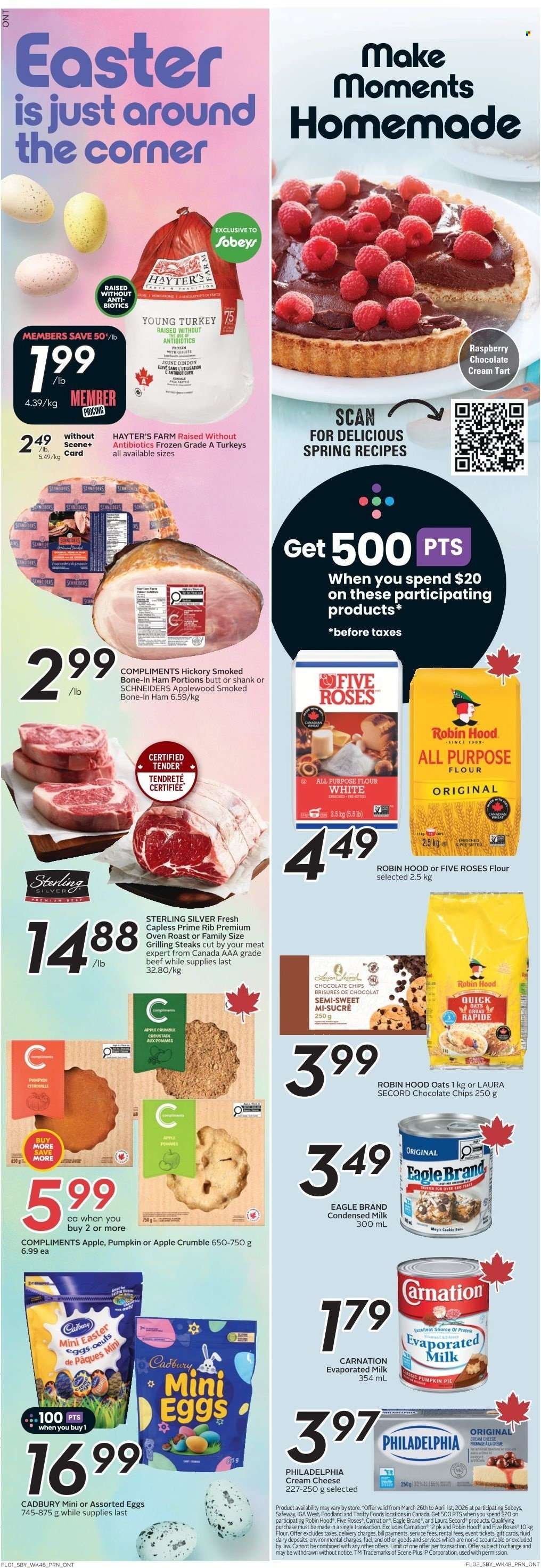 SOBEYS flyer - Weekly eFlyer (2026-03-26 - 2026-04-01) | 2