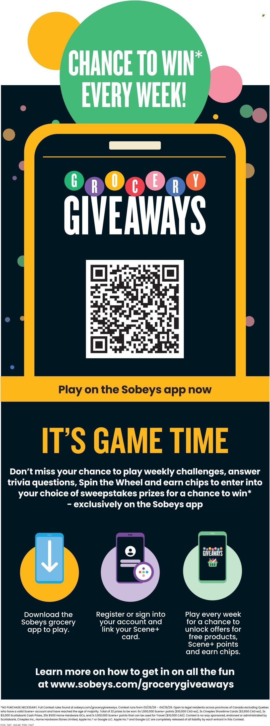 SOBEYS flyer - Weekly eFlyer (2026-03-26 - 2026-04-01) | 8