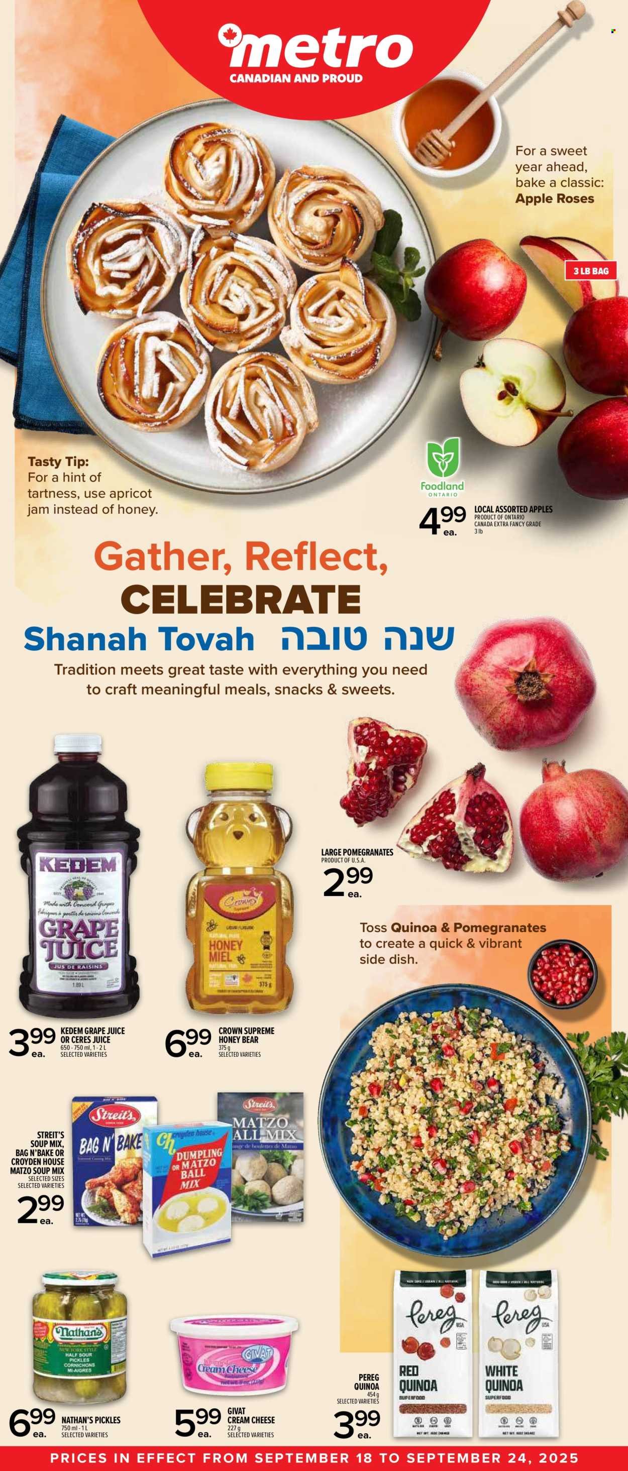 METRO flyer - Rosh Hashanah Digital Specialty Flyer (2025-09-18 - 2025-09-24) | 1