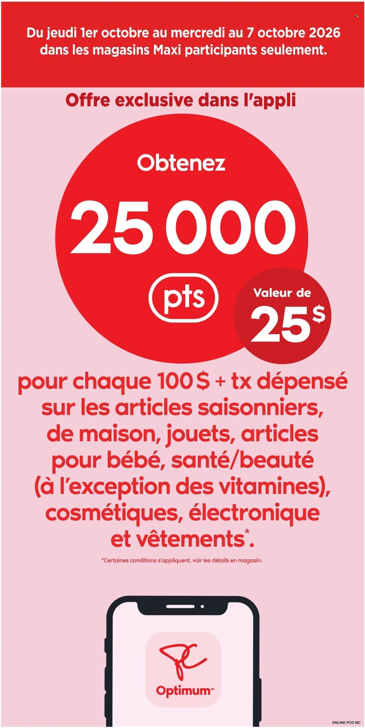 MAXI flyer - Circulaire hebdomadaire