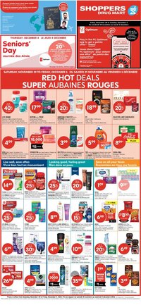 SHOPPERS DRUG MART flyer - From Saturday November 29, 2025