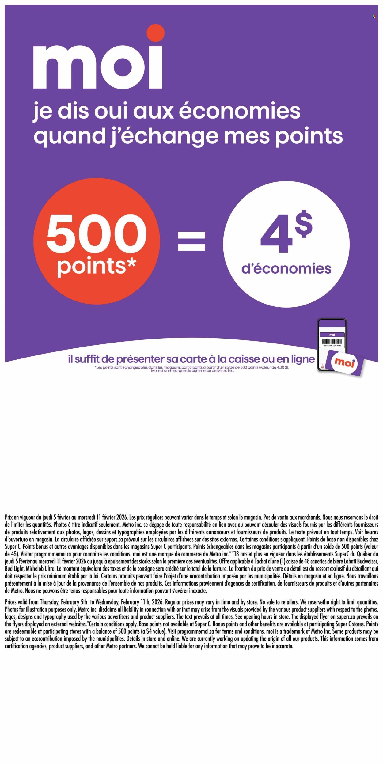 SUPER C flyer - Weekly Flyer (2026-02-05 - 2026-02-11) | 15