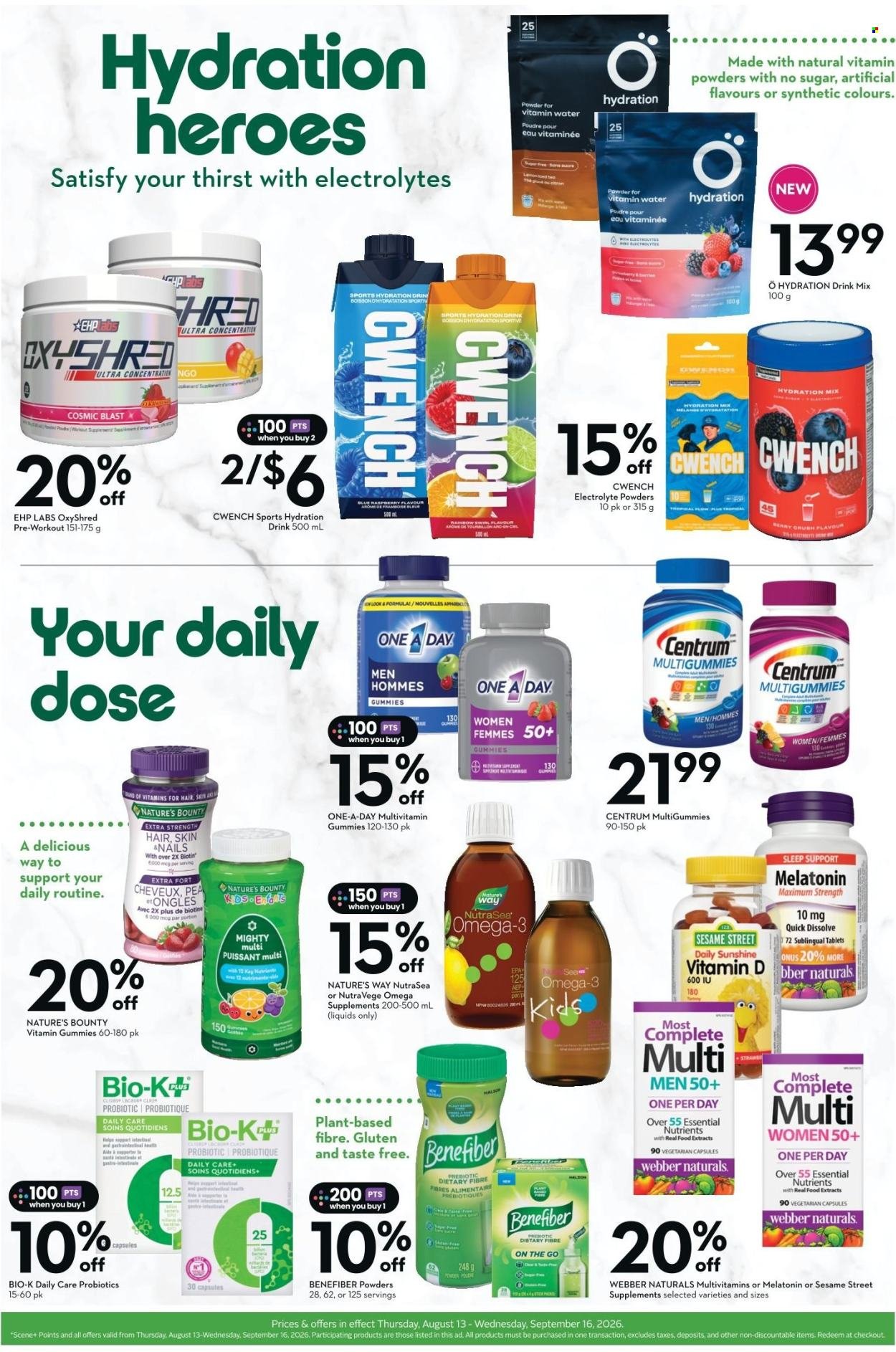 SOBEYS flyer - Natural and Wellness Booklet - Ontario
