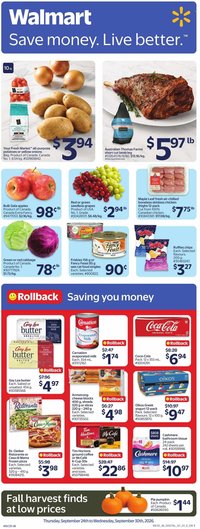 WALMART flyer - From Thursday September 24, 2026