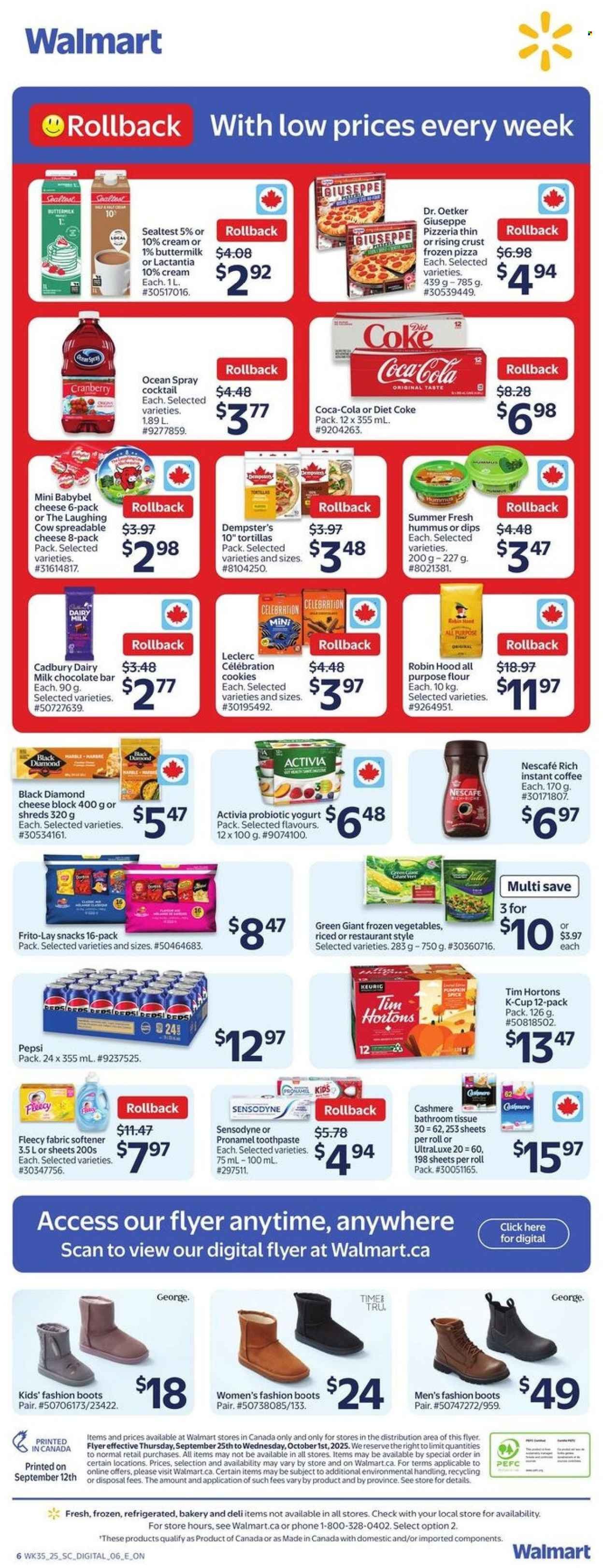 WALMART flyer - From Thursday September 25, 2025