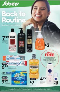 SOBEYS flyer - Health & Beauty - Sobeys Ontario