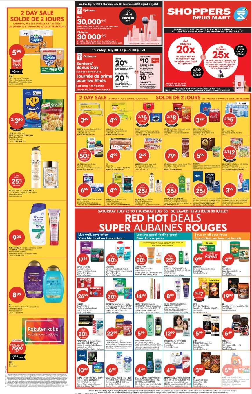 SHOPPERS DRUG MART flyer - From Saturday July 25, 2026
