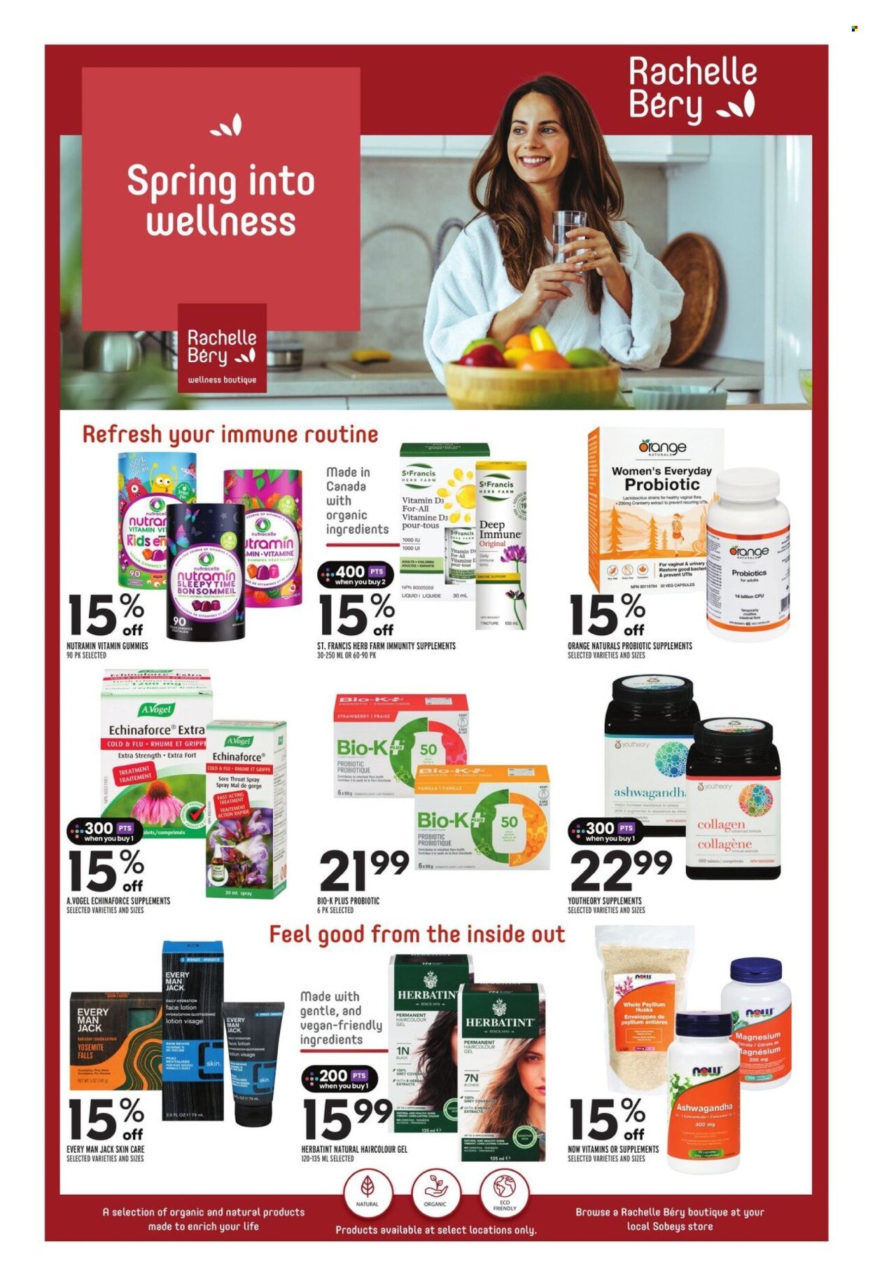 SOBEYS flyer - Wellness eflyer