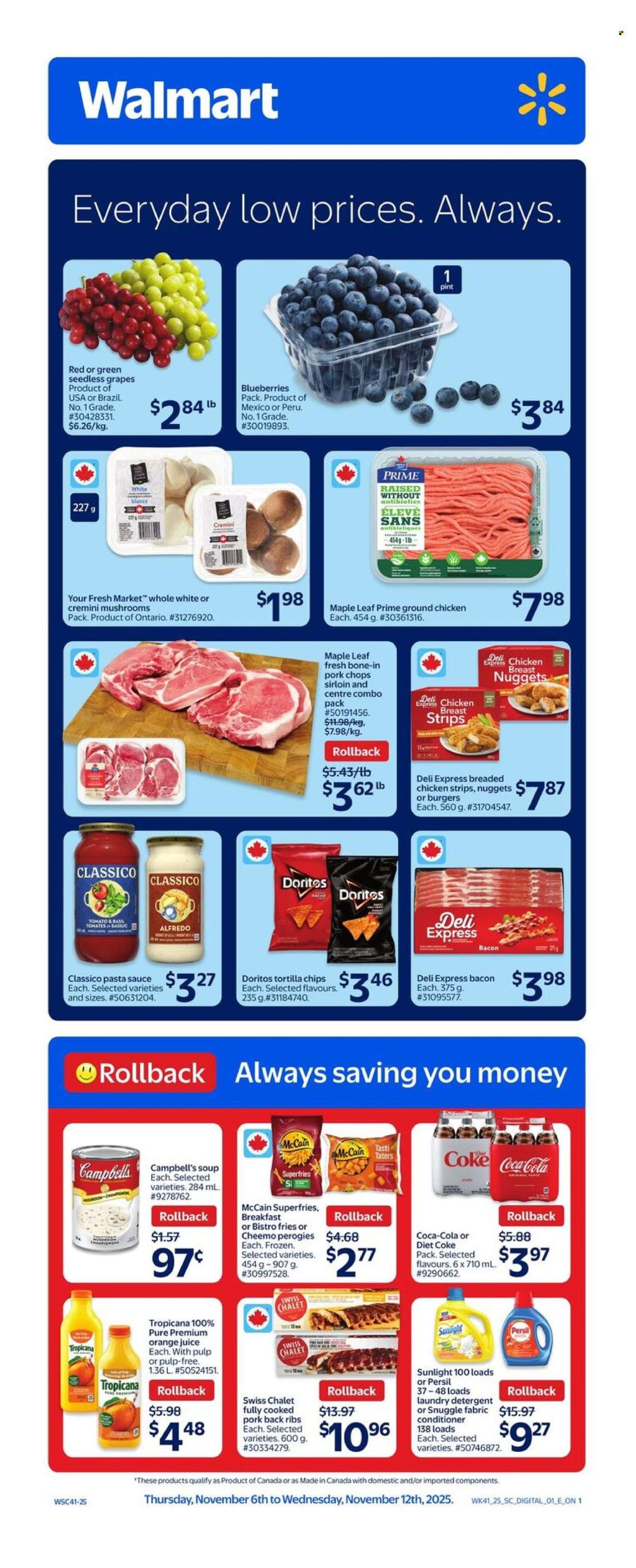 WALMART flyer - From Thursday November 06, 2025 (2025-11-06 - 2025-11-12) | 1