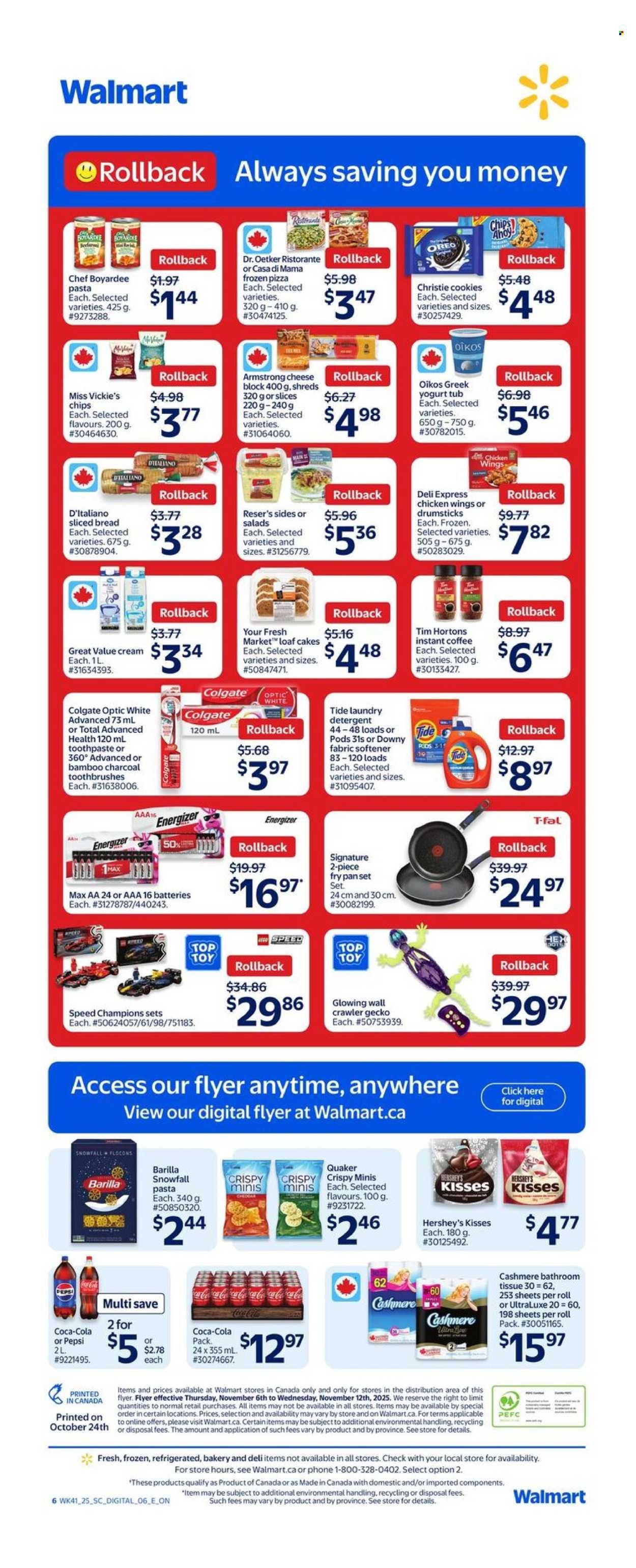 WALMART flyer - From Thursday November 06, 2025 (2025-11-06 - 2025-11-12) | 2