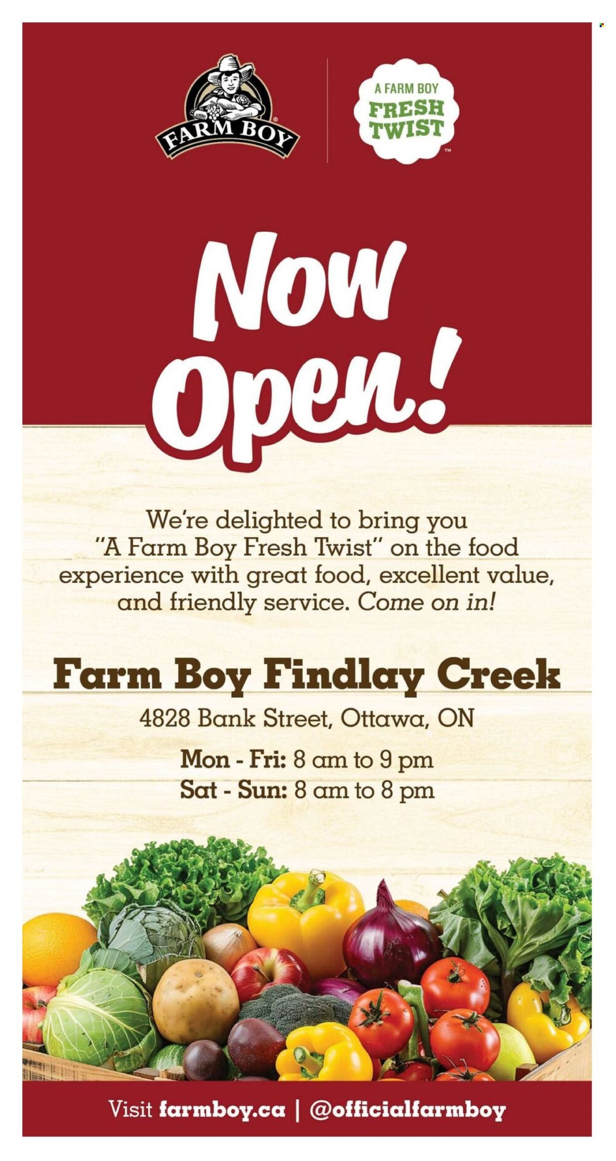 FARM BOY flyer - Weekly Flyer