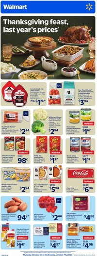 WALMART flyer - From Thursday October 01, 2026