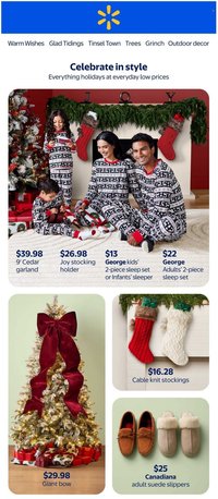 WALMART flyer - Celebrate in Style (2025-10-30 - 2025-11-26)