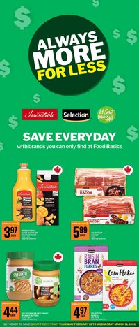 FOOD BASICS flyer - Private Label Digital Specialty Flyer