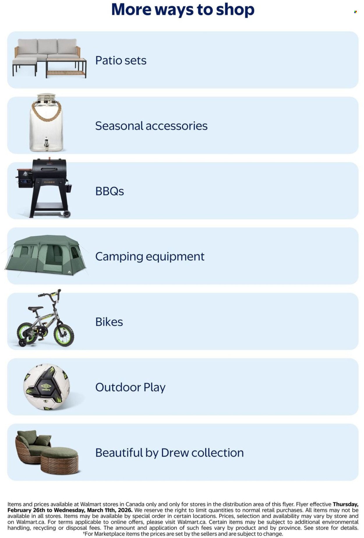 WALMART flyer - Fresh Outdoor Living (2026-02-26 - 2026-04-29) | 18