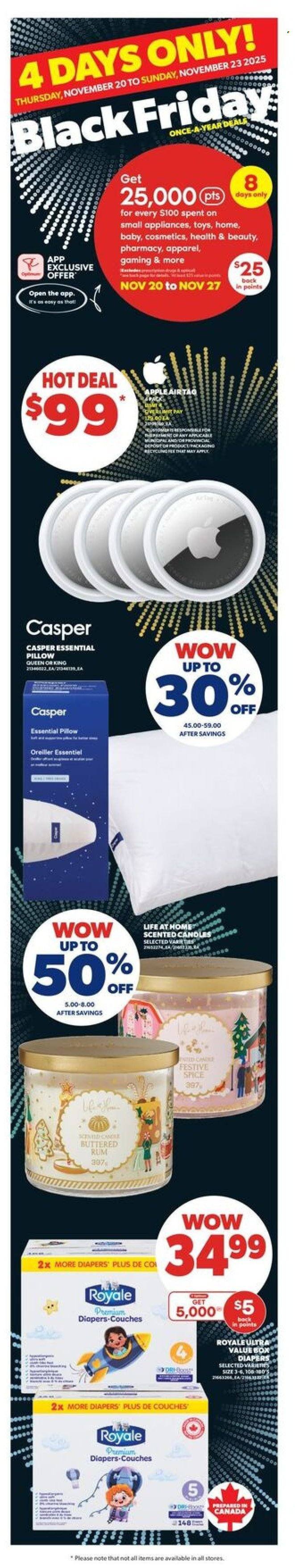 REAL CANADIAN SUPERSTORE flyer - Black Friday Handbill (2025-11-20 - 2025-11-25) | 2