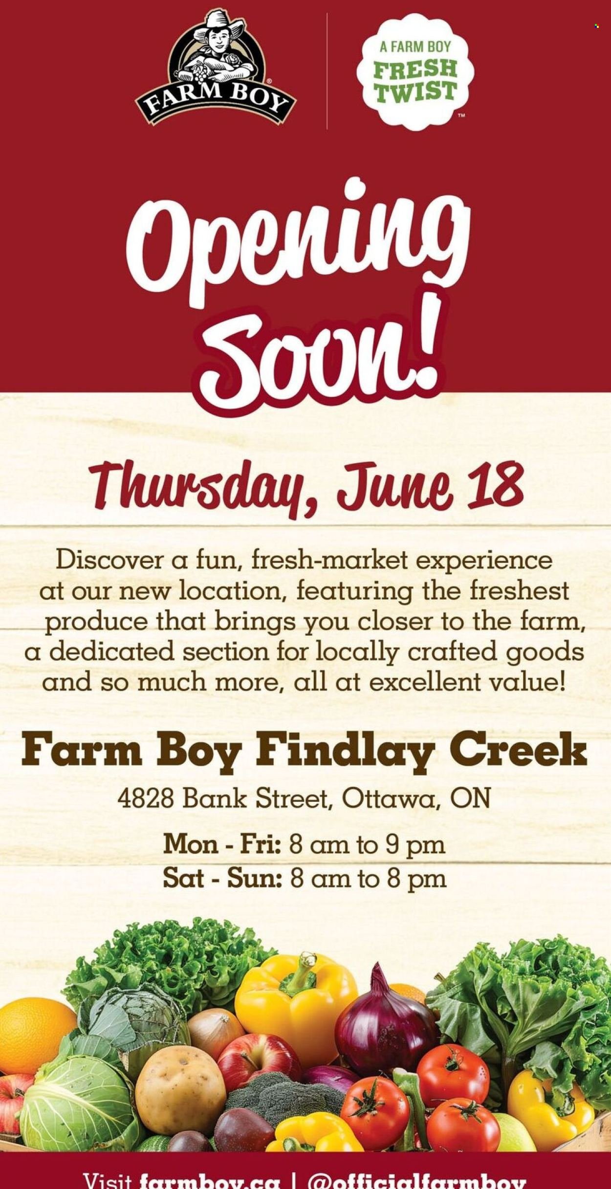 FARM BOY flyer - Weekly Flyer