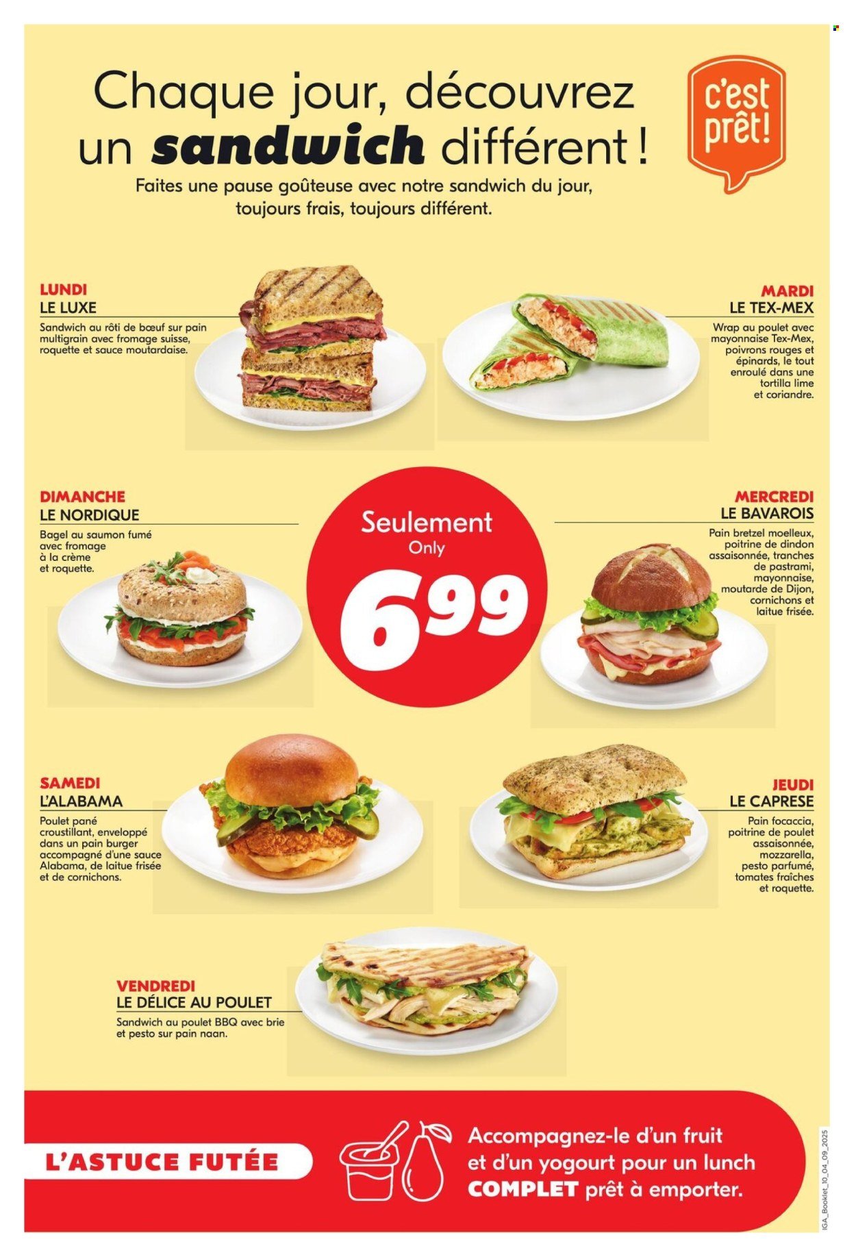 IGA flyer - Ready-to-Eat