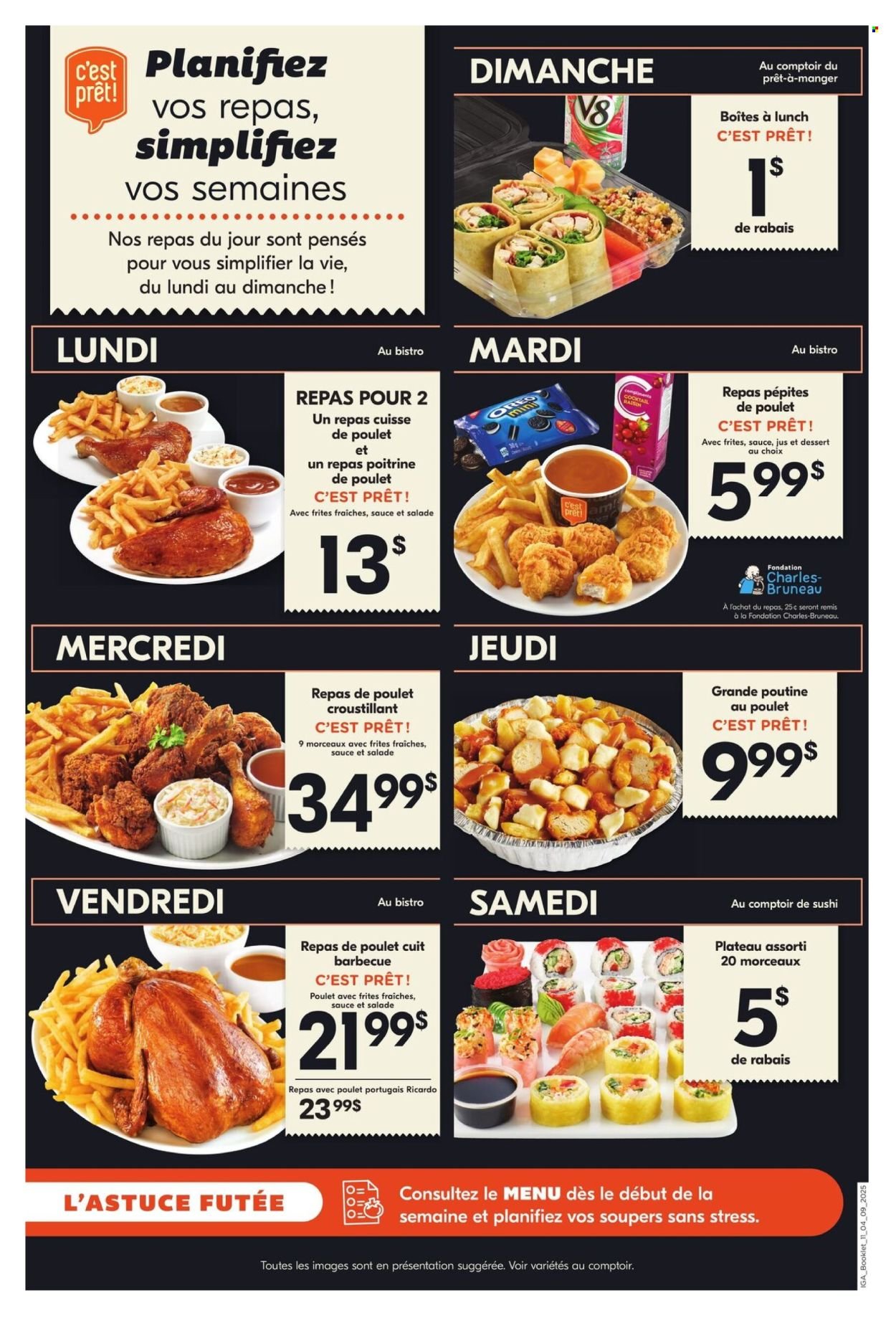 IGA flyer - Ready-to-Eat