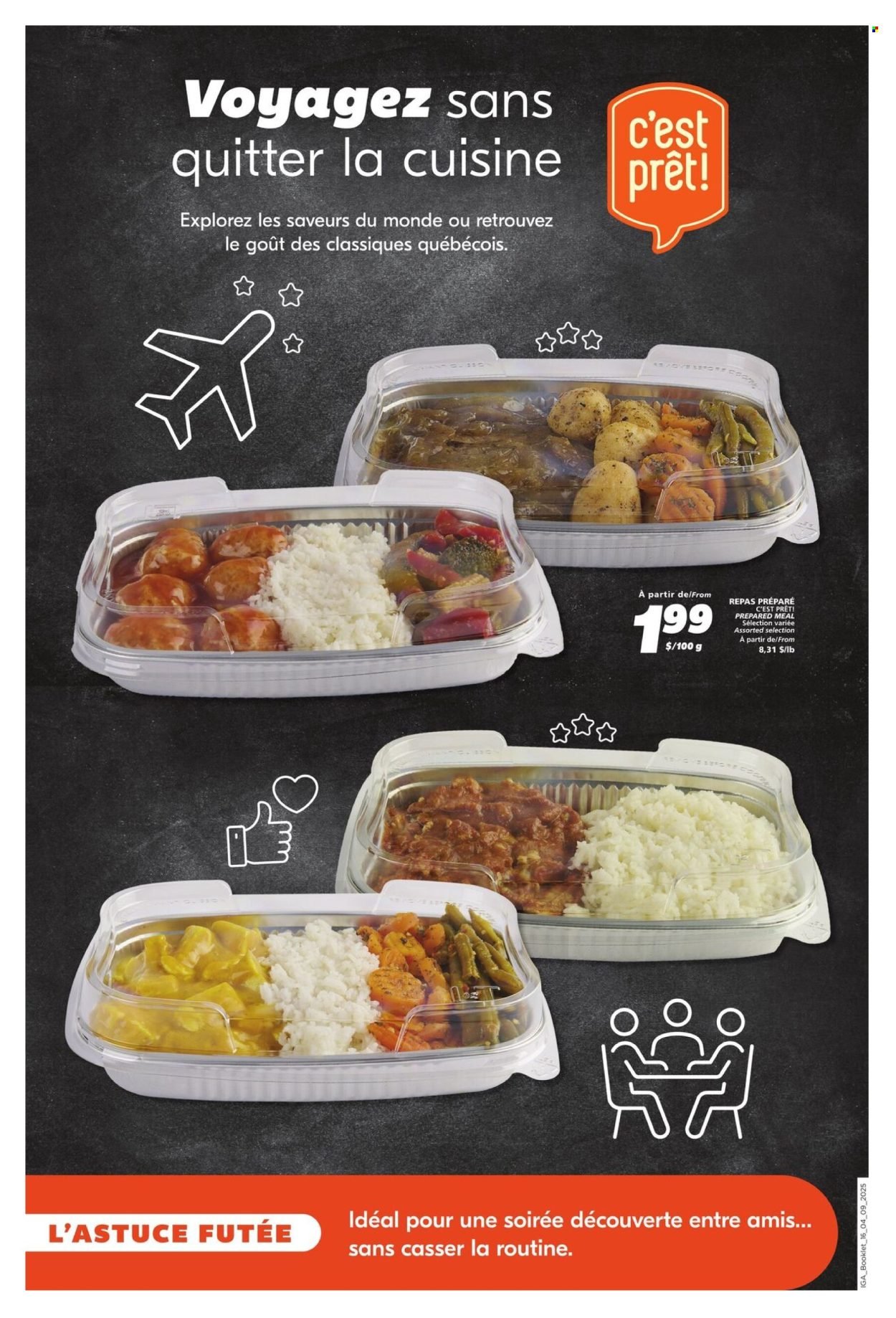 IGA flyer - Ready-to-Eat