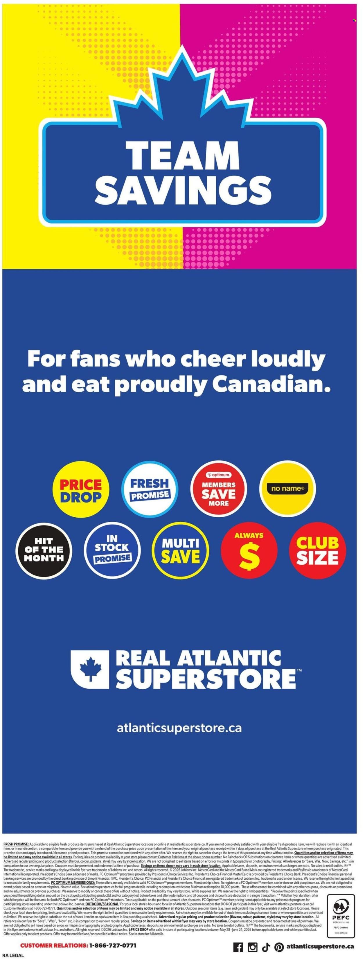 ATLANTIC SUPERSTORE flyer - Sunny Black Friday