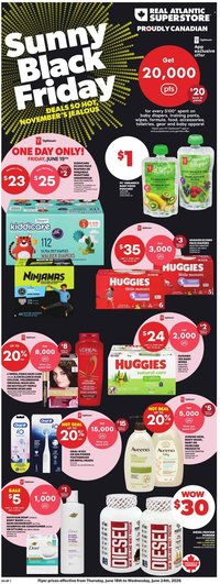 ATLANTIC SUPERSTORE flyer - Sunny Black Friday