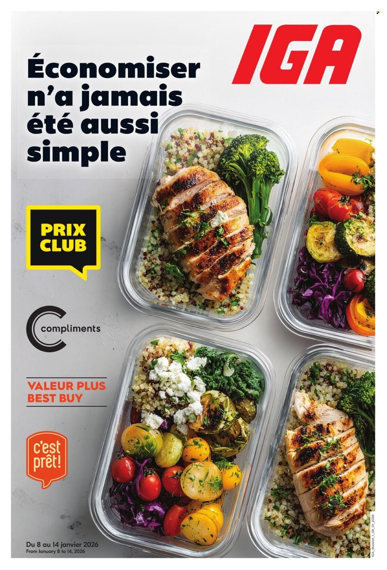 IGA flyer - Value Notebook