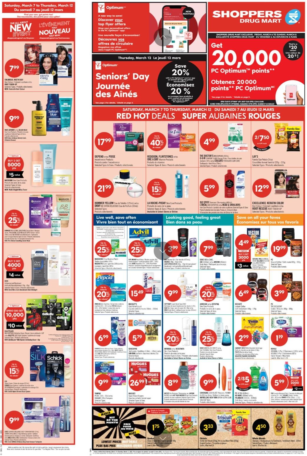 SHOPPERS DRUG MART flyer - From Saturday March 07, 2026 (2026-03-07 - 2026-03-12) | 1