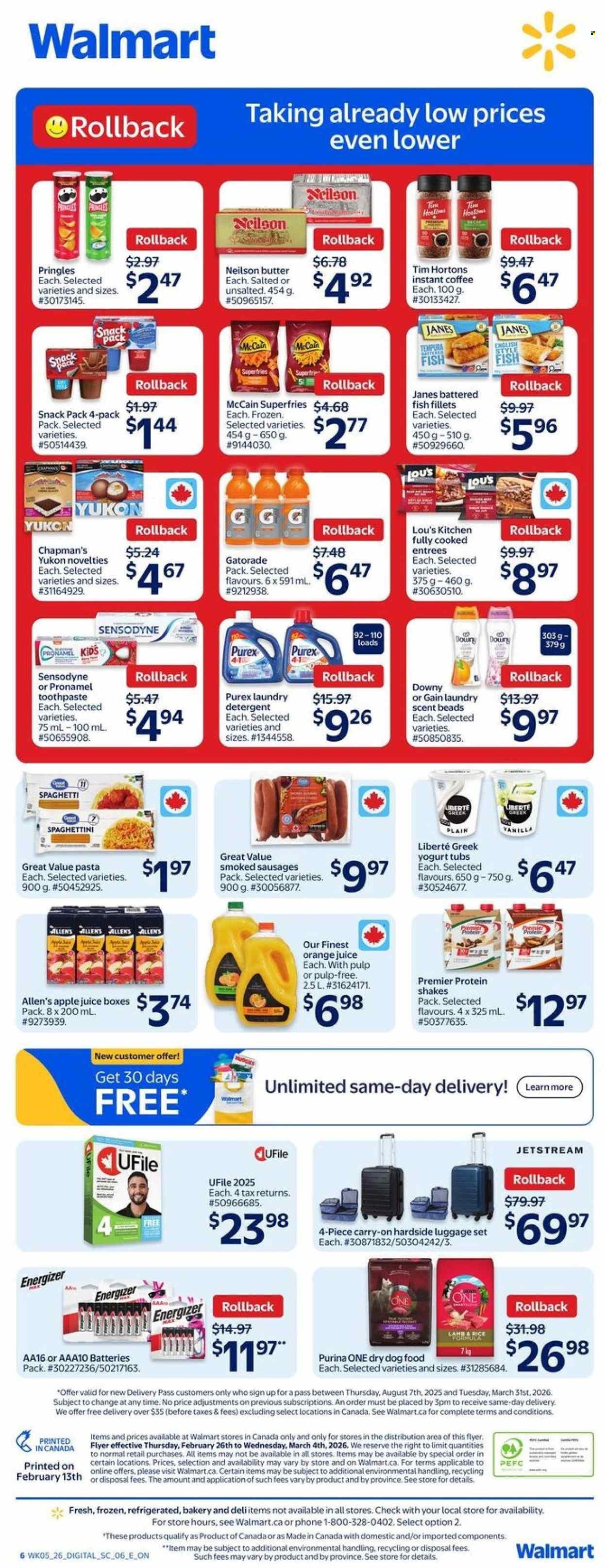 WALMART flyer - From Thursday February 26, 2026 (2026-02-26 - 2026-03-04) | 2