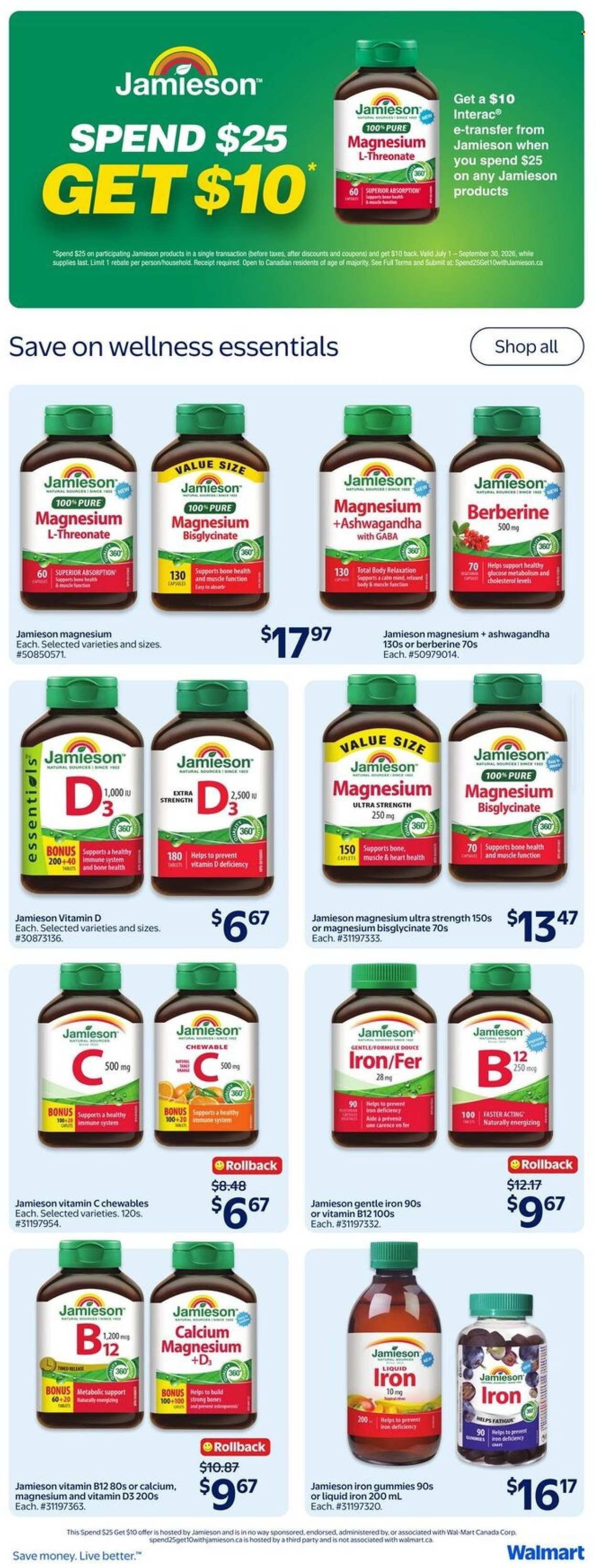 WALMART flyer - From Thursday July 30, 2026